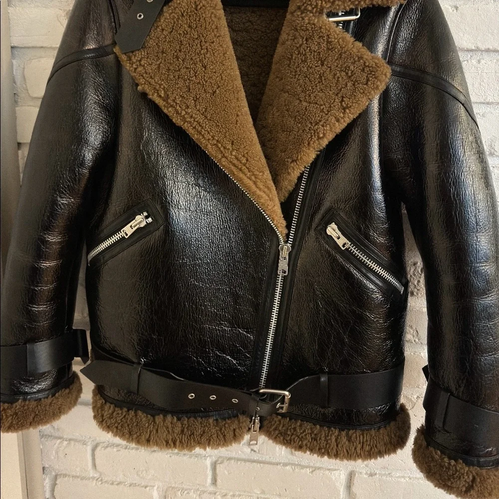 All Saints Hawley Oversized Jacket - Picture 4 of 8